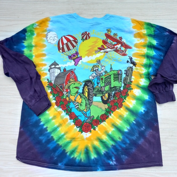 Gratetful dead biplane long-sleeved shirt - Picture 10 of 15